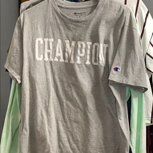 Grey champion shirt super cute!